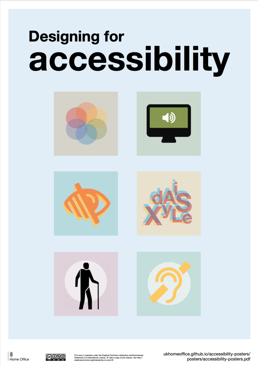 Accessibilty poster